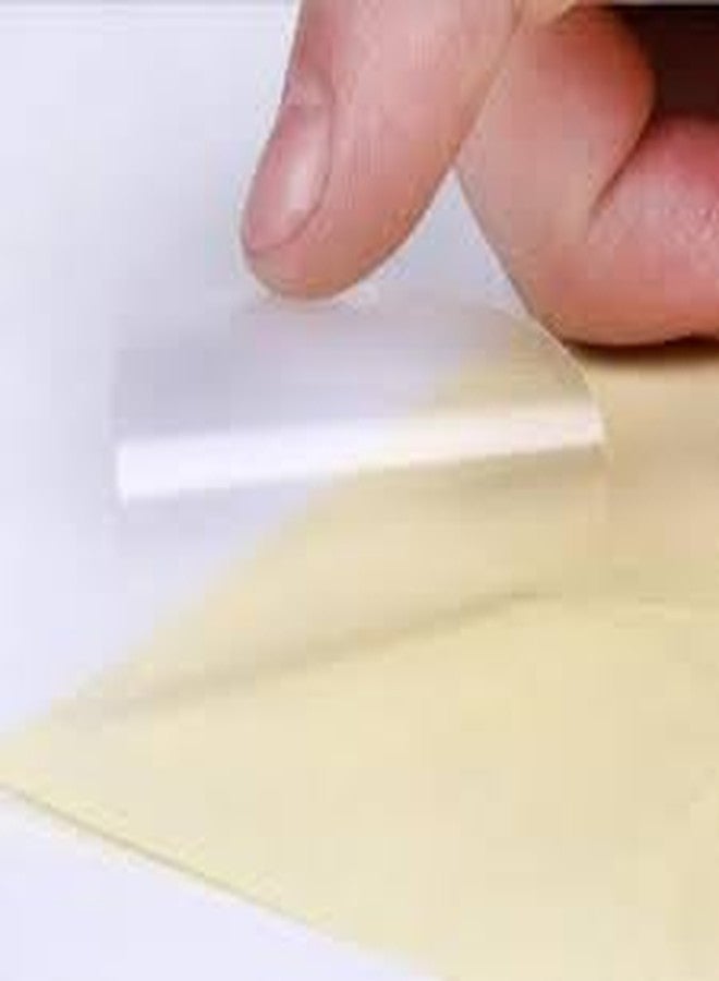 Sehgal Store Round Clear Transparent Dot Stickers - 1.5 Inch for Package Seal Decoration Envelope Closure Clear Seal Labels Pack of (500) - Image 3
