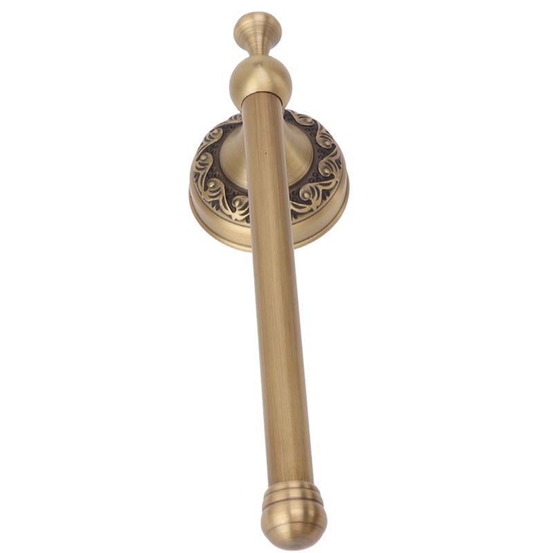 Brass Toilet Paper Holder Antique Vintage Wall Mount Tissue Roll Bar Bathroom Accessories - Image 4