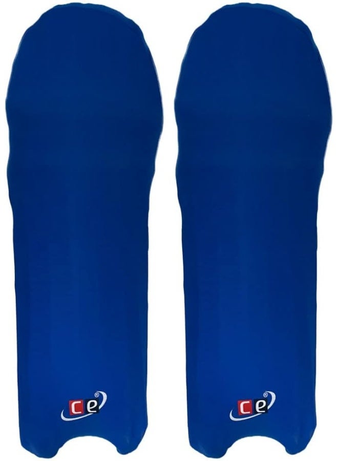 CE Colored Cricket Batting Pads Covers (Extra Large, Royal Blue) - Image 4
