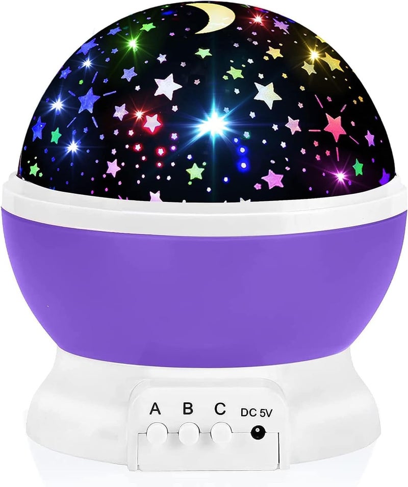 HONGID Toys for 1-10 Year Old Girls, Star Projector for Kids 2-9 Year Old Girl Gifts, Sensory Baby Toys Birthday Gifts, Stocking  Stuffers - Image 2