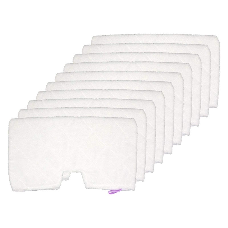 Extolife Extolife 10 Pack Washable Steam Mop Pads Replacement for Shark Steam Pocket Mops S3501 S3601 S3550 S3801 S3901 S3601D S3801CO S3901D S3455K S2902 SE450 
