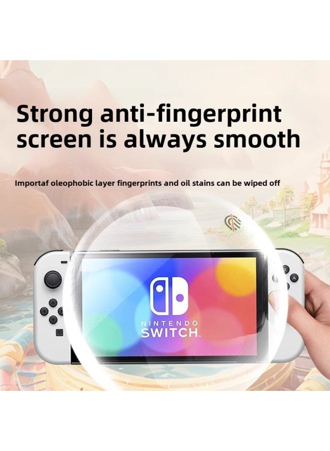 For Nintendo SwitcholedAR Film Anti-reflective Accessories HD Switch2 Game Handheld Protection NS2-Color:Switch (ar Anti-reflective Film) With Packaging + Cleaning Bag - Image 4