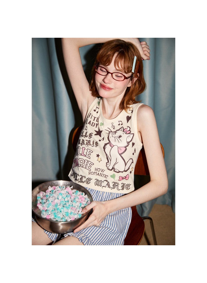 Gukoo Cute All-Over Print Women'S Camisole - Thin Summer Style, Can Be Worn As Outerwear Or Layering Top - Image 5