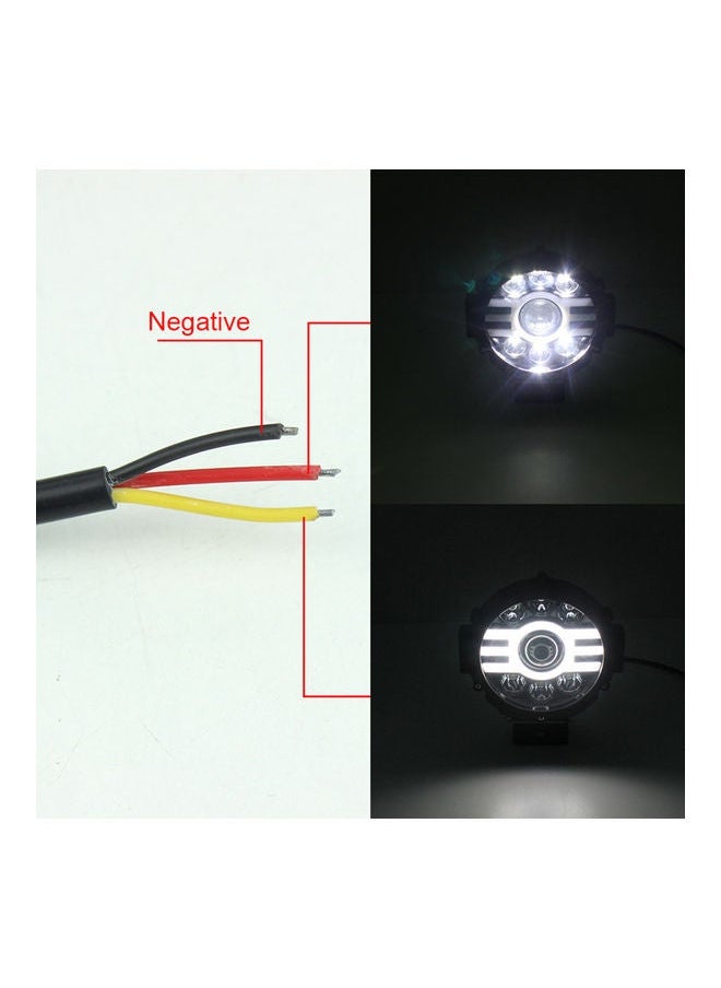 NIBEMINENT - 7-In Round Exterior LED Projector Headlight - Image 1