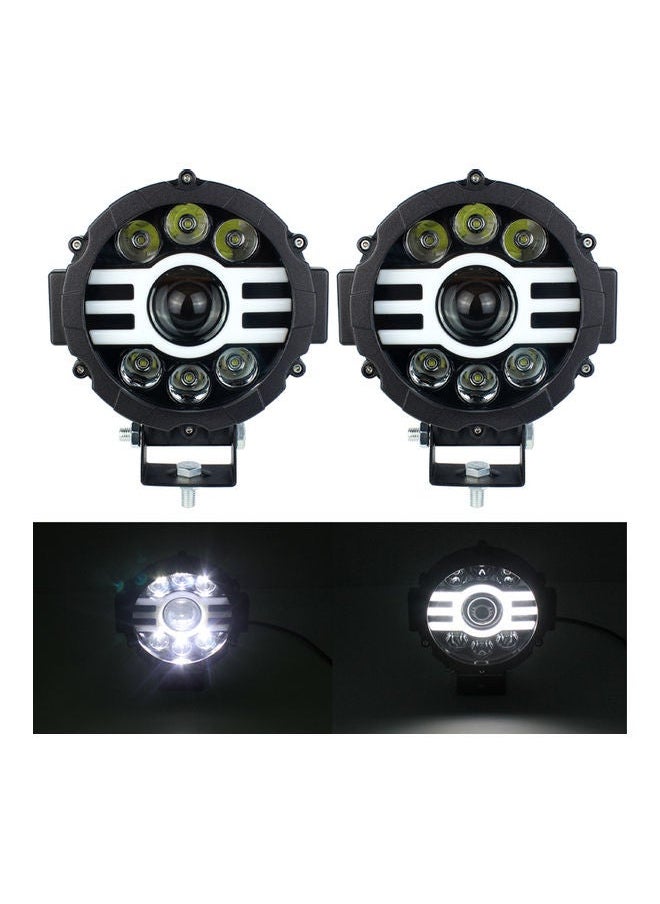 NIBEMINENT - 7-In Round Exterior LED Projector Headlight - Image 1
