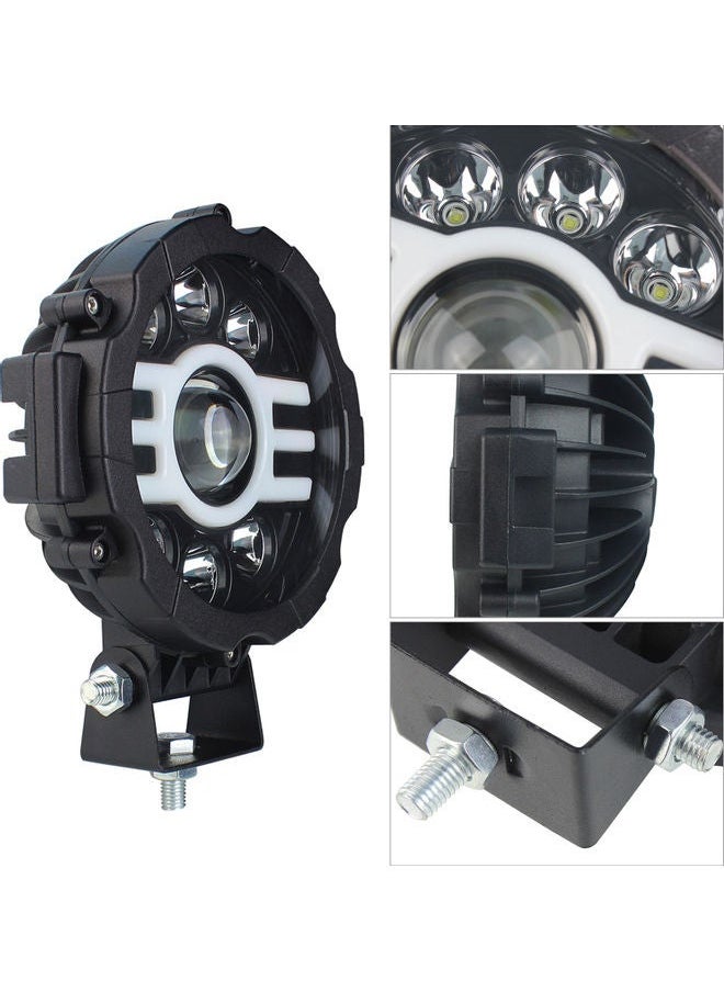 NIBEMINENT - 7-In Round Exterior LED Projector Headlight - Image 1