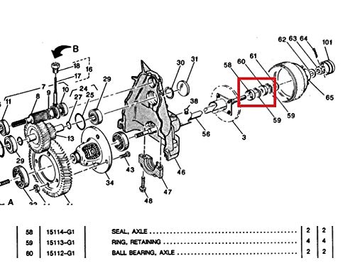 AA A.A EZGO Rear Axle Bearing & Seal Kit 2 Pack, Replaces 611931, 70181G01, 15112G1, 556254 ＆ 620343 (2) - Image 2