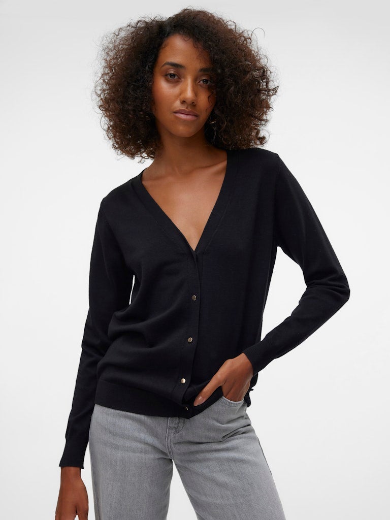 VERO MODA VMSILJE LS V-NECK CARDIGAN GA NOOS - Image 5