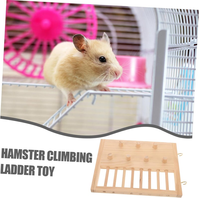 VICASKY Hamster Climbing Ladder Durable Pet Accessory for Hamsters Mice and Rats Enhances Physical and Mental for Cages and Playpens Easy to - Image 3