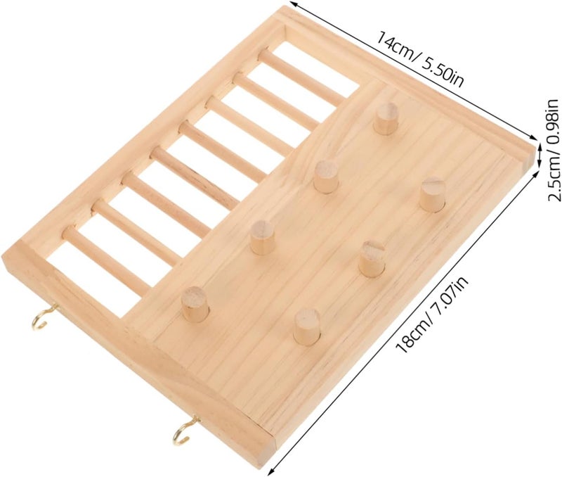 VICASKY Hamster Climbing Ladder Durable Pet Accessory for Hamsters Mice and Rats Enhances Physical and Mental for Cages and Playpens Easy to - Image 2