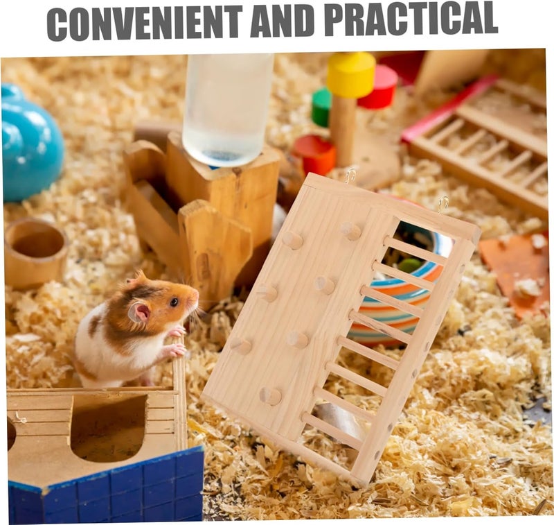 VICASKY Hamster Climbing Ladder Durable Pet Accessory for Hamsters Mice and Rats Enhances Physical and Mental for Cages and Playpens Easy to - Image 5