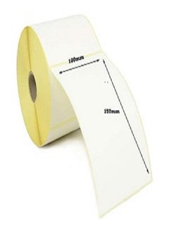 100X150 MM Direct Thermal Label, 500lbs/Roll (Pack of 10)