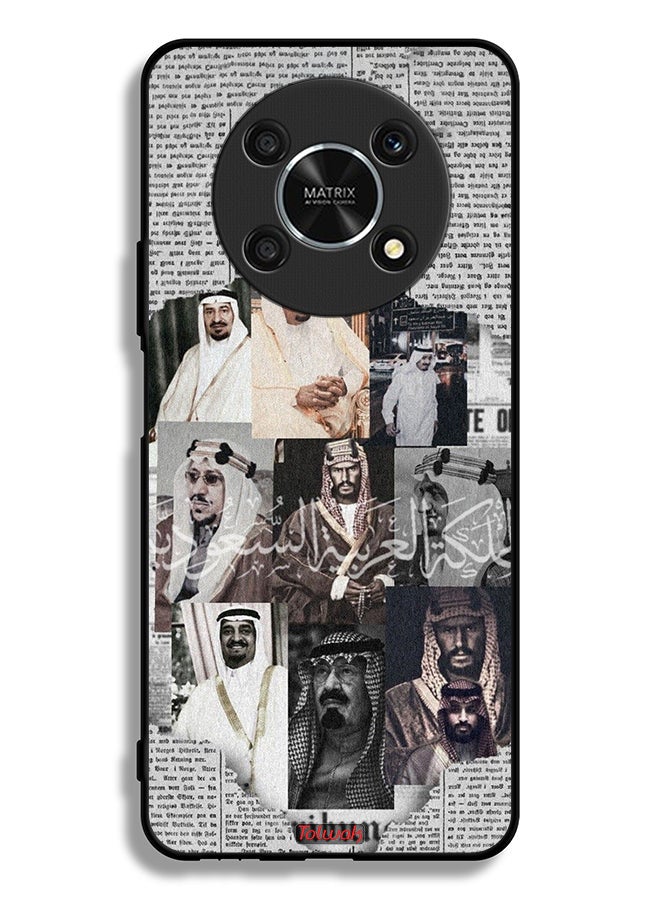 Tolwak Honor X30 5G Protective Case Cover Saudi Kings In News Paper - Image 2