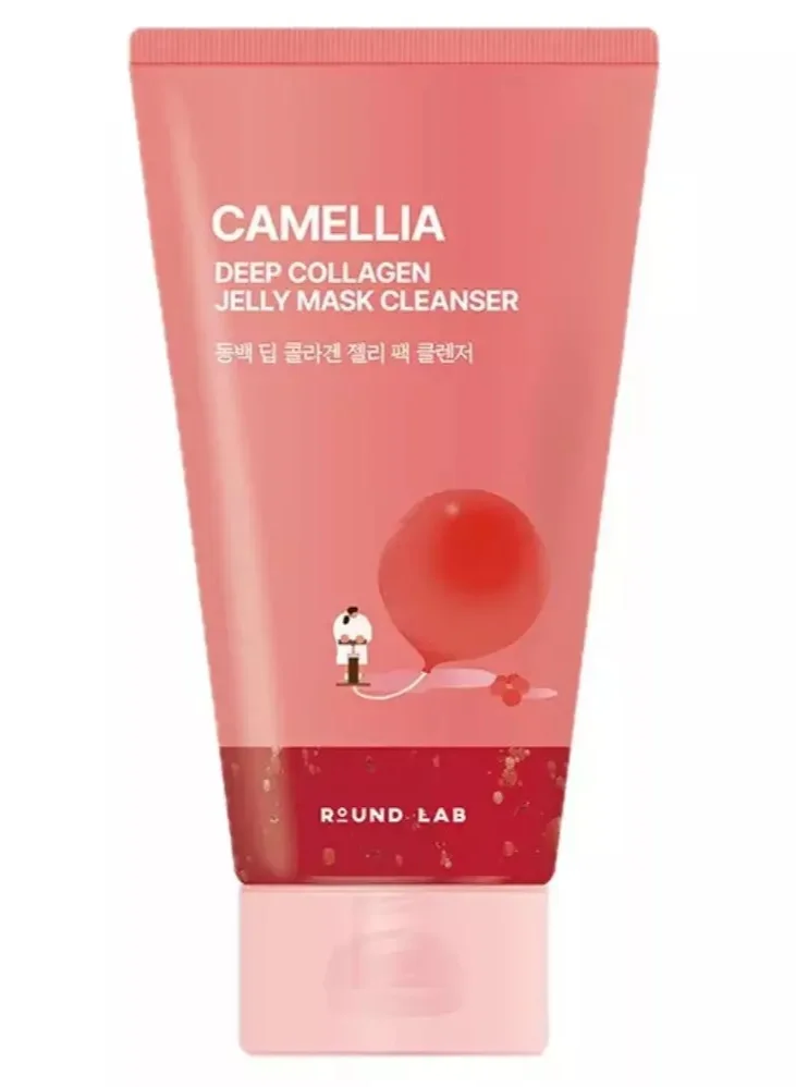 Round Lab Camellia Deep Collagen Jelly Mask Cleanser 150Ml