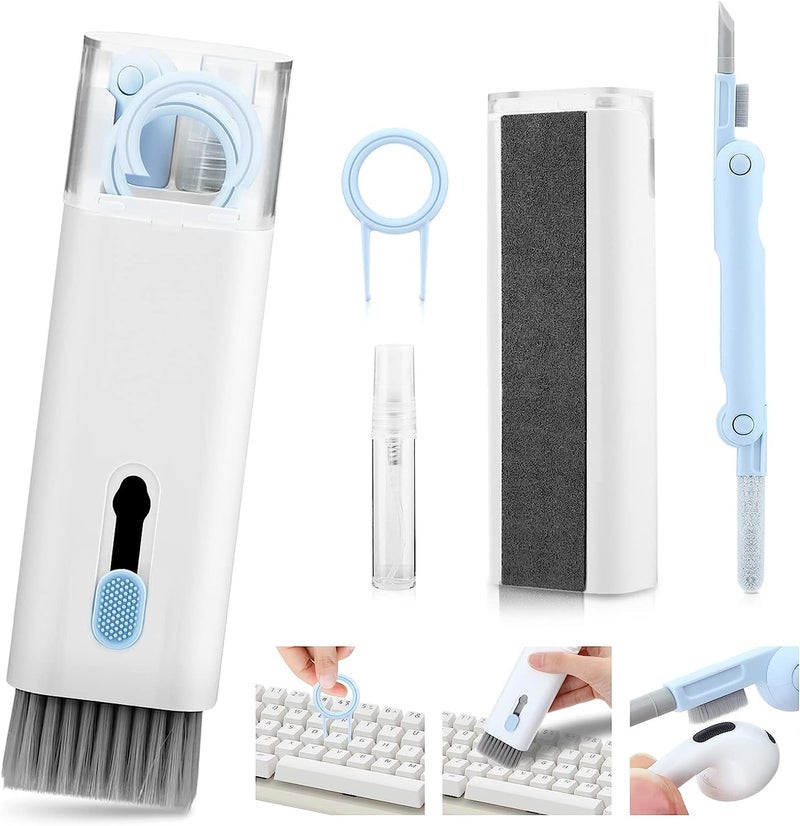 Kmils Laptop Cleaner Kit, Ear buds Cleaning Kit, Gadget Cleaning Kit, Keyboard Cleaning Brush, Gadget Cleaner, Phone Cleaner (Multicolor) - Image 1