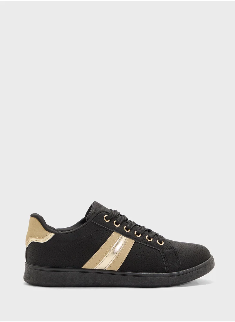 Andarina Metallic Stripe Sneaker