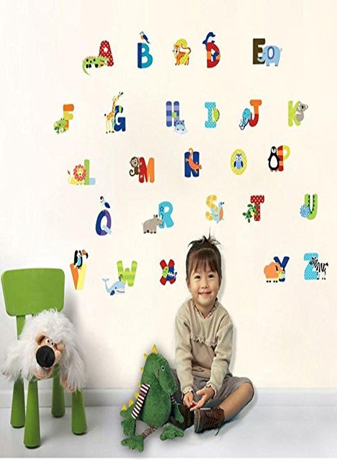 Sticker Studio ABCD Wall Sticker (PVC Vinyl,Size -93 CM X 76 CM) - Image 1