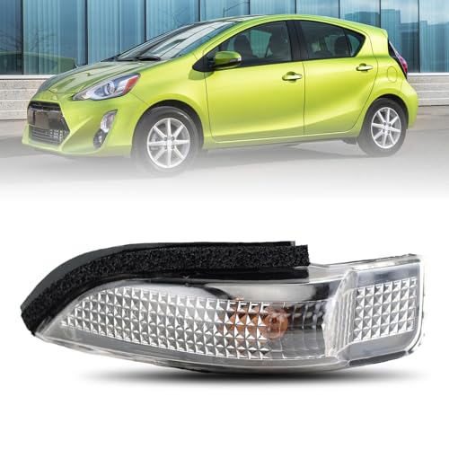 MZORANGE Car Rearview Mirror Turn Signal Indicator Light For Toyota CorollaRAV4CamryPrius CAvalon 2012 2013 2014 2015 2016 Left Driver Side