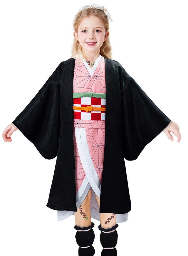 Al Aoyama Anime Cosplay Costume Outfit Dress Suit Full Set with Hairwear and Mouthpiece for Women Kids - Image 1
