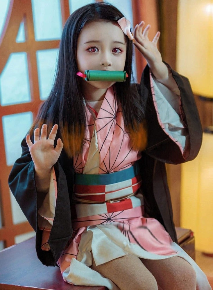 Al Aoyama Anime Cosplay Costume Outfit Dress Suit Full Set with Hairwear and Mouthpiece for Women Kids - Image 2