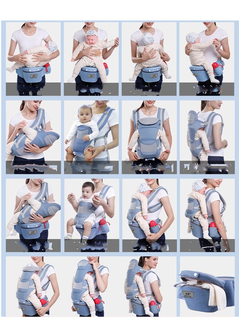 Baby carrier waist stool horizontal hug back multifunctional storage baby carrier - Image 3