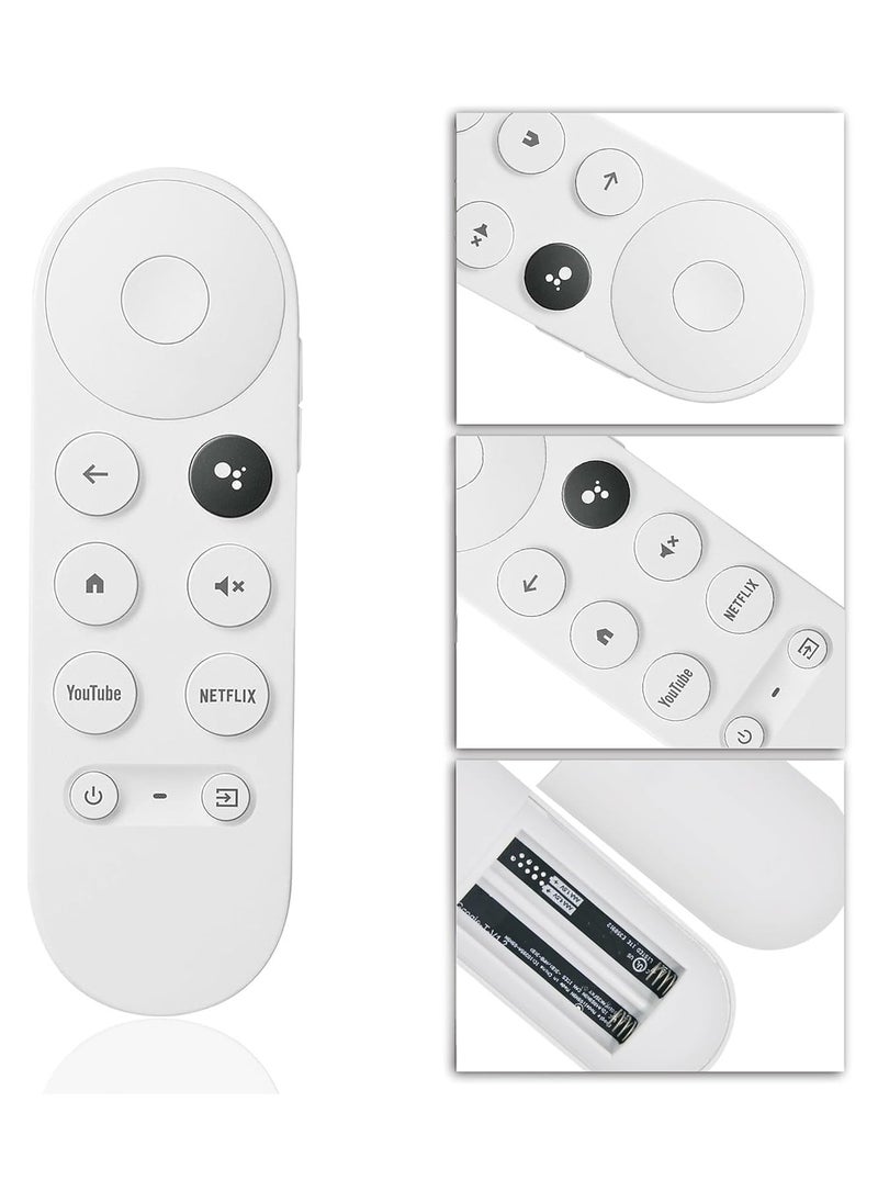 TIGER - Remote Control Replacement for Google TV Chromecast 4K | Compatible with Models G9N9N, GA01920-US, GA01923-US, GA01919-US, GA02463-US, GA01409-US | Easy Setup, Voice Control, and Battery Included - Image 1