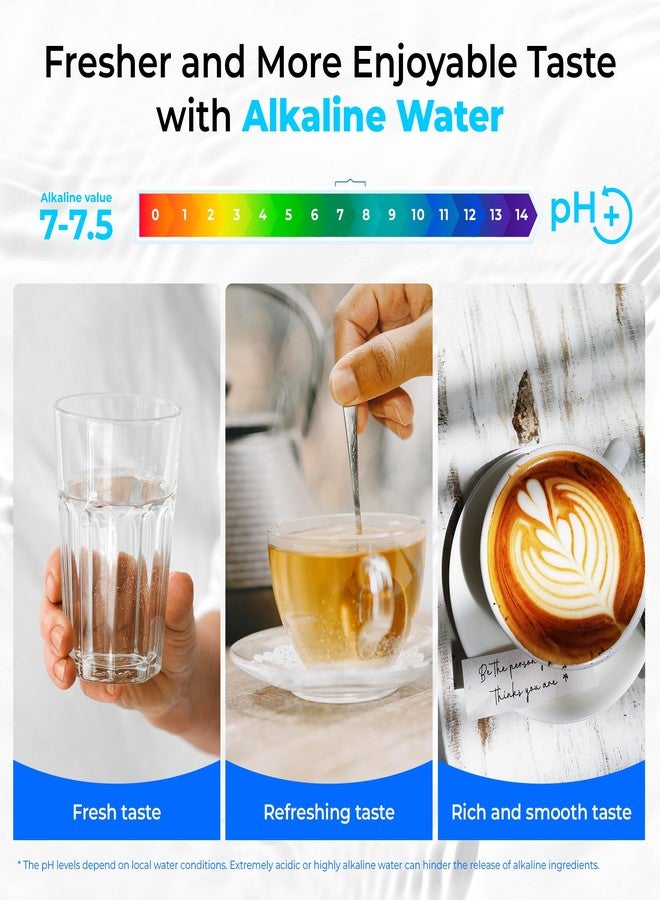 Waterdrop WD-10ALK Under Sink Water Filter, Replacement for Waterdrop TSB-ALK 8 Layer High Capacity Alkaline Under Sink Water Filtration System - Image 3