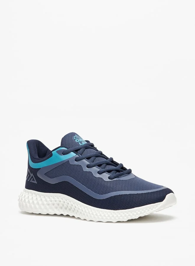 Oaklan by Shoexpress Men's Textured Lace-Up Sports Shoes