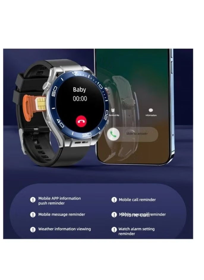 Generic - CY01 Large Size 5G Smart Watch Android NFC OLED Smart Watch Email iOS Compatible - Image 1