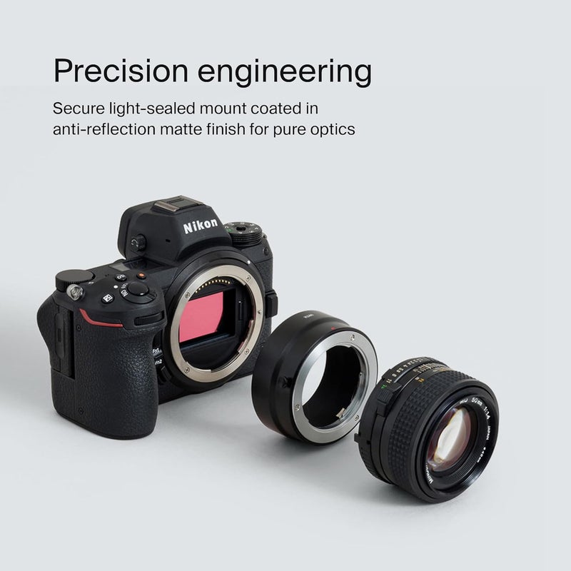 Urth محول عدسة: متوافق مع جسم كاميرا نيكون Z إلى عدسة مينولتا روكور (SR/MD/MC) - Image 4