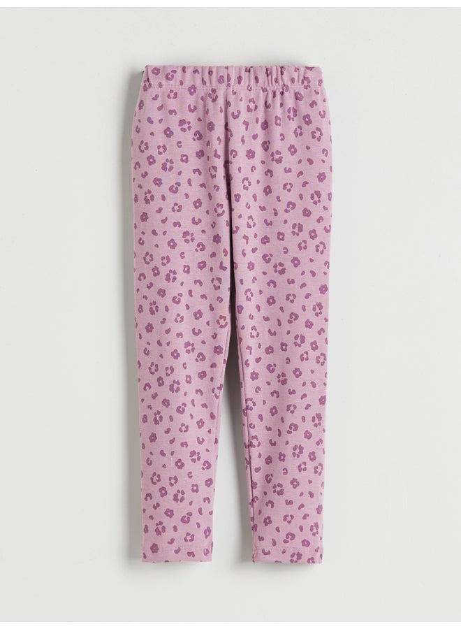 LC WAIKIKI Elasticated Waist Girls' Leggings 2 Pack - Image 2