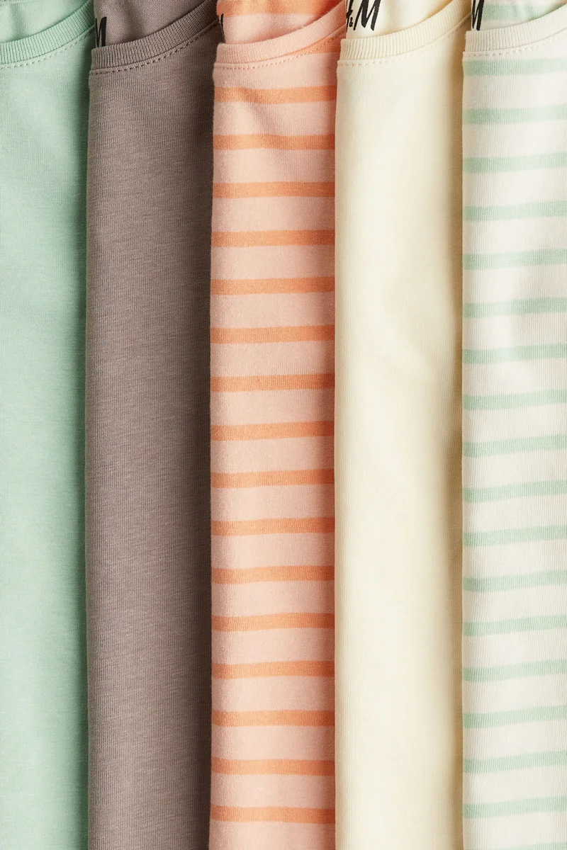 H&M 5-pack jersey tops