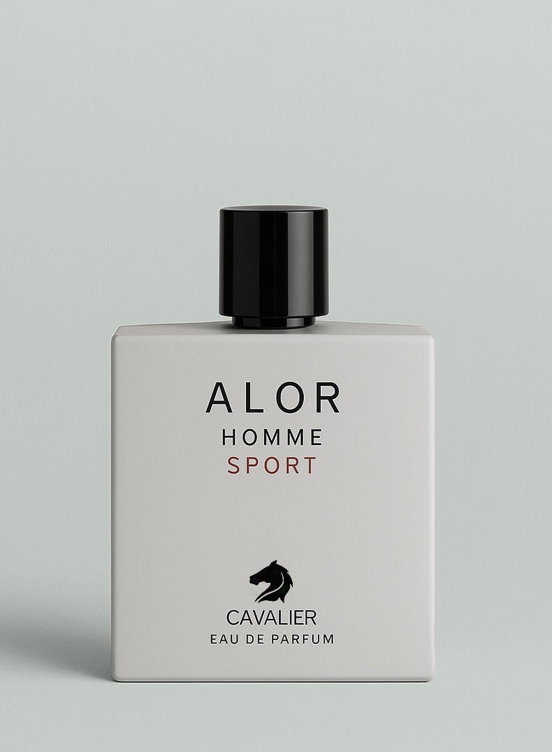 كافاليير بيرفيوم عطر سيجنتشر للرجال، كافاليير ألور هوم سبورت، أو دو بارفان، 100 مل | عطر رجالي يدوم طويلًا برائحة منعشة وحارة، بلمسة من الفانيليا والبودرة | عطر رجالي فاخر - Image 1