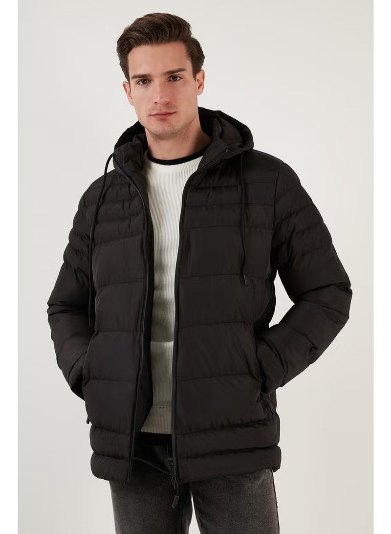 Buratti Water Repellent Slim Fit Cold and Wind Resistant Hooded Puffer Coat Men's Coat 649005 - Image 1