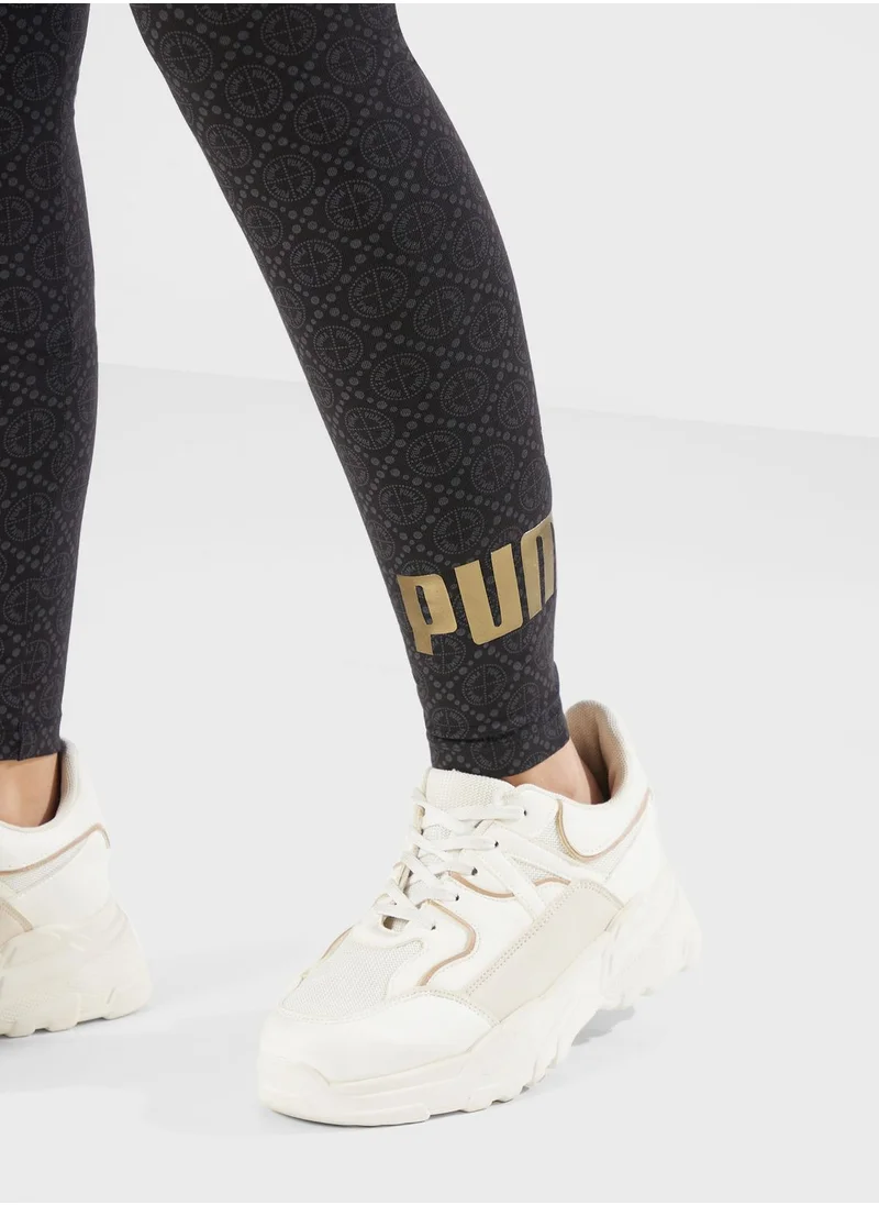 PUMA Essential Love Logo Aop Leggings