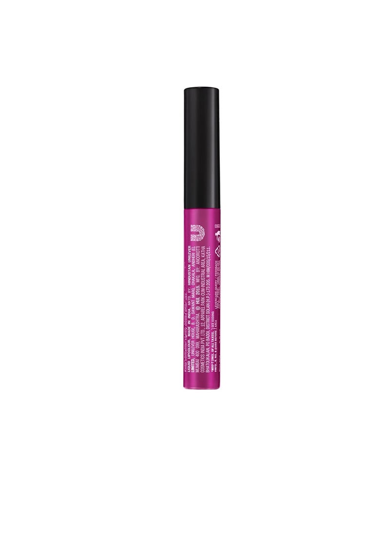 LAKME Lakme Forever Matte Liquid Lip 32 Pink Floss  - Image 2