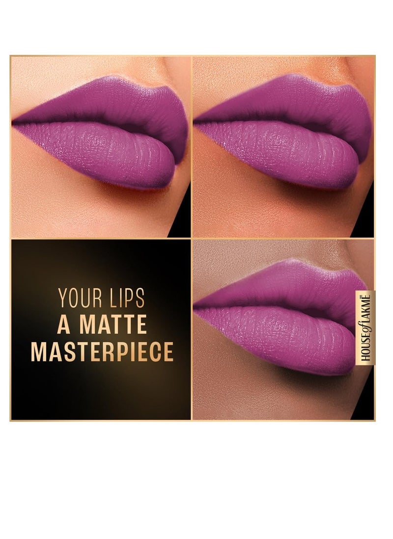 LAKME Lakme Forever Matte Liquid Lip 32 Pink Floss  - Image 4