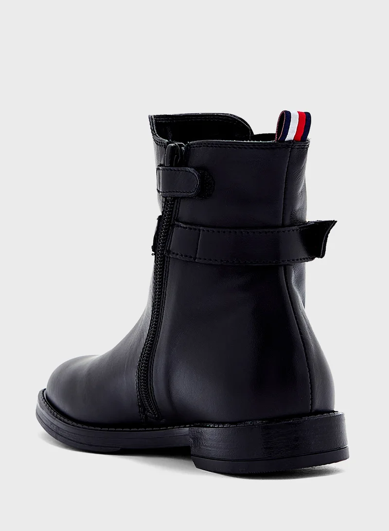 TOMMY HILFIGER Kids Zipper Boots