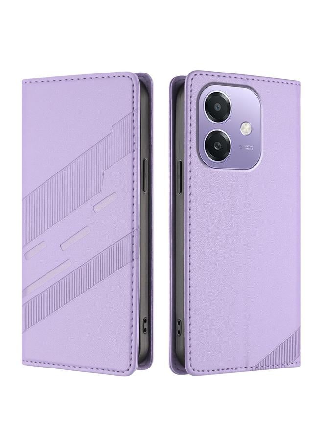 S-TOP Case For OPPO A60 5G Embossed Multi-functional Wallet Retro Leather Phone Case - Image 2