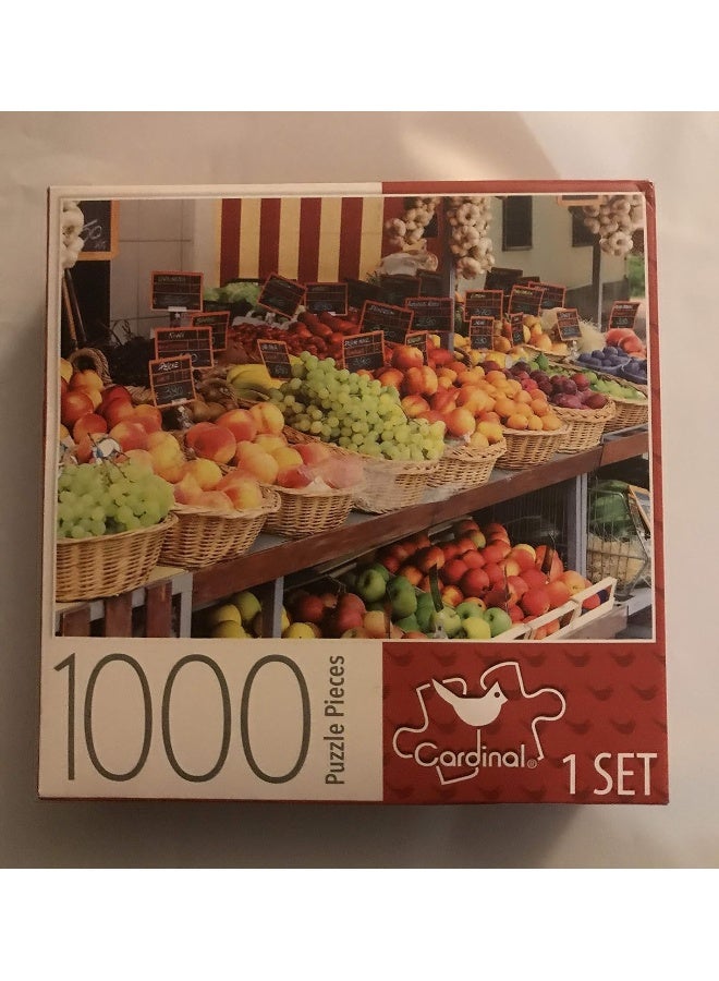 Cardinal Jigsaw Puzzle - Italian Market - 1000 Pieces