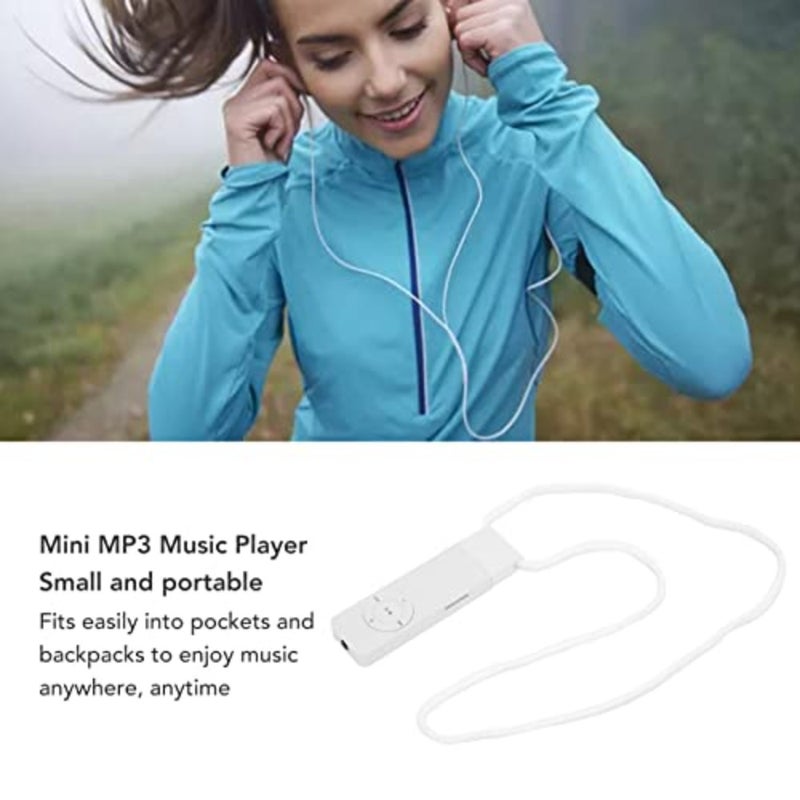 مشغل MP3 محمول مع صوت بدون فقدان، قابل للتوسيع حتى 64 جيجابايت، مشغل موسيقى صغير للطلاب والجري والسفر - Image 2