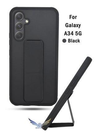 Samsung A34 5G Case with Magnetic Car Mount Kickstand Holder Premium Silicone Vertical and Horizontal Hand Strap Grip Cover for Samsung Galaxy A34 5G - pzsku/ZF152B2BC5B3D84F56914Z/45/_/1684153129/8aab42f6-e3b7-41ff-a1b0-908806682688