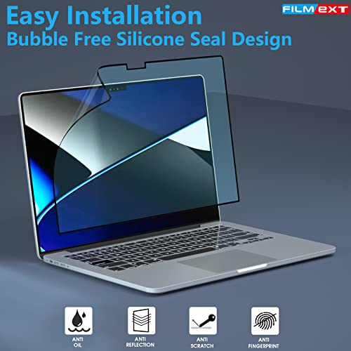 FILMEXT Macbook Pro 16 inch Screen Protector M4 M3 M2 M1 2024-2021 Model A3403 A3186 A2991 A2780 A2485,Bubble Free Blue Light Screen Filter for Macbook Pro 16.2"-Eye Care/Anti-Glare-Matte - Image 5