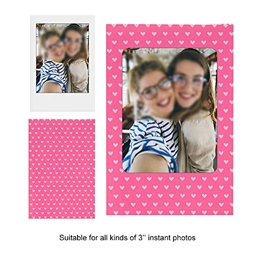 Acouto 3'' Instant Film Stickers, 20pcs 3inch Colorful Fun Decorative Instant Photo Stickers Photo Decoration - Image 2