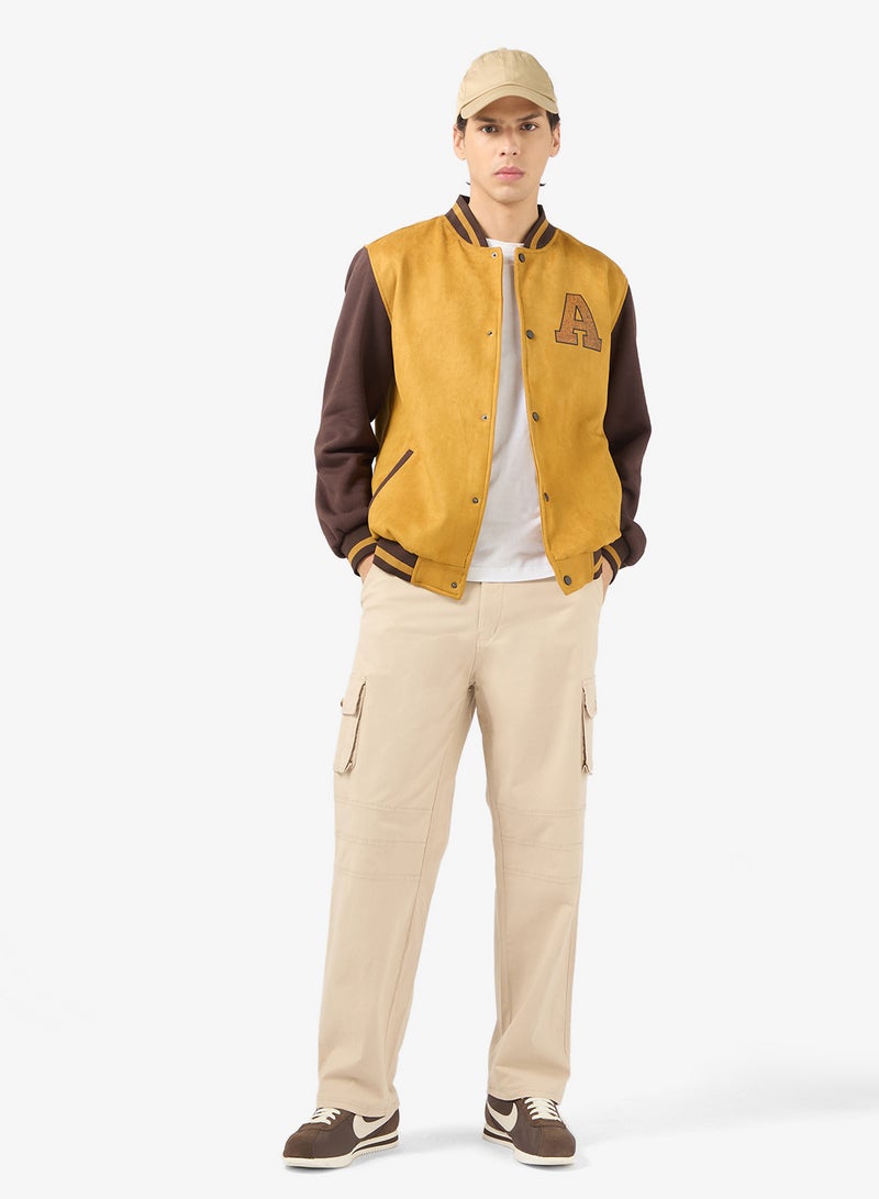 سفنتي فايف بنطلون كارجو واسع الساق من تويل سبارك الفاخر - Image 2