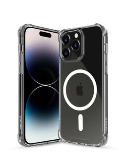 Max & Max iPhone 15 Magsafe Clear Case, Compatible with Wireless Charging 15 Pro Max  - Image 1