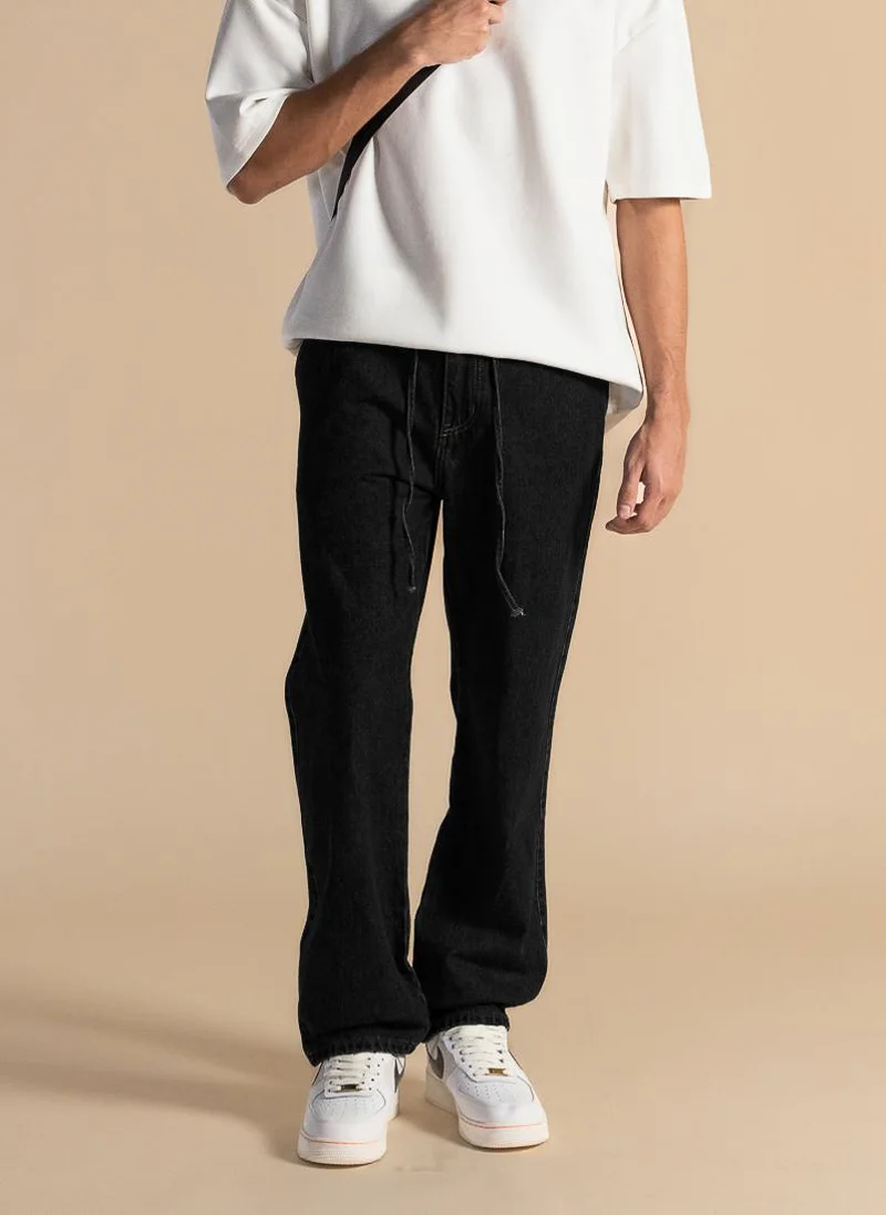 شايبس COMFORT STRAIGHT FIT DENIM TROUSERS