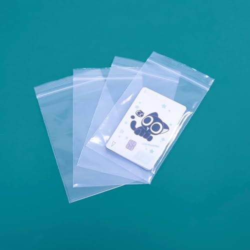 ProKart Premium Multi Purpose Re-Usable Transparent Zip Lock Storage Zipper Pouch Bags for Freezer, Refrigerator Food, Fruits, Seeds, jewellery, Coins (Medium) Transparent (2.5" x 3.5", 100) - Image 4
