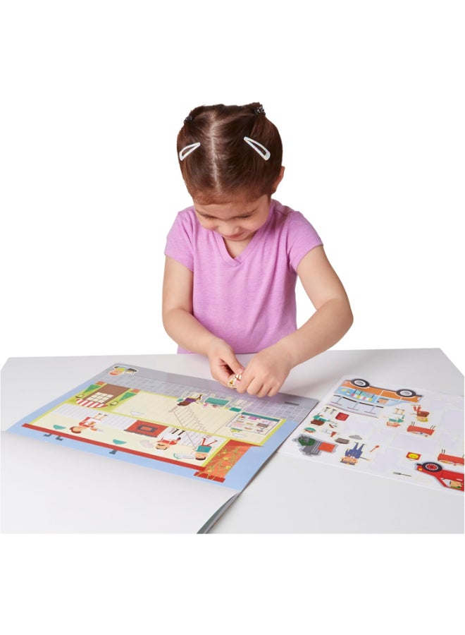 Melissa & Doug REUSABLE STICKER PAD - MY TOWN - Image 3