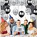 Woosytoo Happy Anniversary Balloons 18Pcs Black Silver Party Decorations for Women Men 12Inch Metallic Confetti Balloons for Indoor Outdoor Party Supplies - Image 4